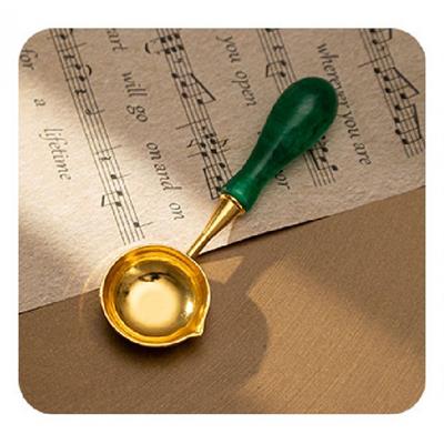 Davetiye Mum Mühürü Uygulama Seti El Yapımı Akrilik  Yeşil Renk