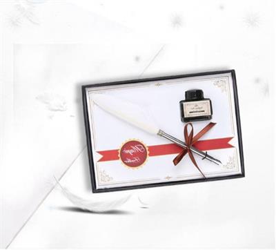 Divit Tüy Antika Kalem 21 cm Şişede Mürekkep