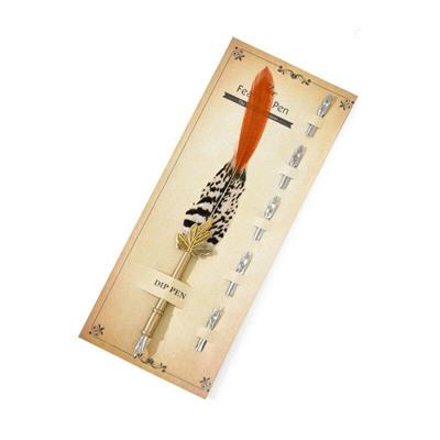 Divit Tüy Kalem Egzotik Kuş Tüyü Kaligrafi Dekoratif Yazı