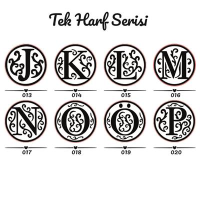 A-Z Harf Mum Mühürü Seti 