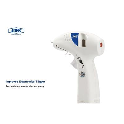 JOER 10W 7mm Seyyar Pilli Sıcak Tutkal Tabanca Damla Önleyici Uç