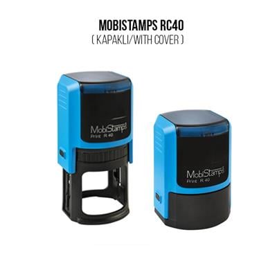 Kişiye Özel - Kitap Mühürü Kendinden Mürekkepli Otomatik Kaşe 40 mm Çap