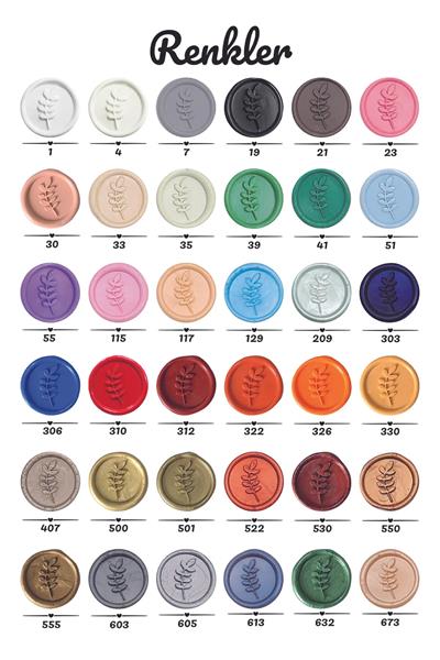 Mühür Mum Mührü Uygulama Seti Kendin Yap Mühür Seti M3CSET11