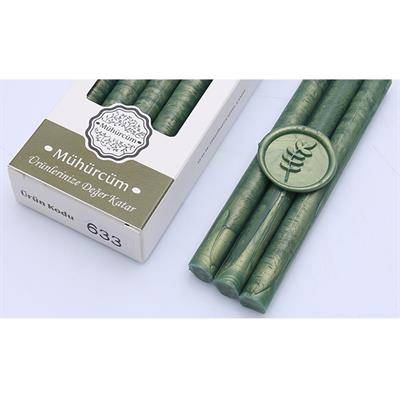 Mühür Mumu Çubuk 11mmx120mm 10 lu Paket Model: 633 ALTIN YAPRAK