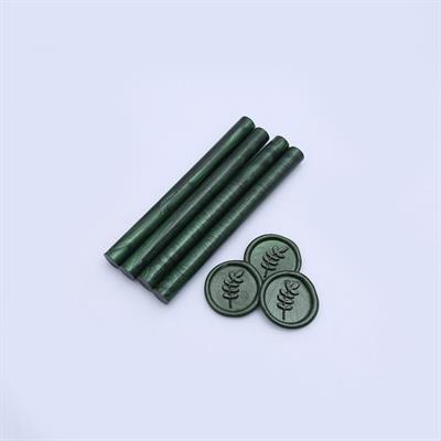 Mühür Mumu Çubuk 11mmx120mm 10lu Paket Mod: 629 ZÜMRÜT YEŞİL