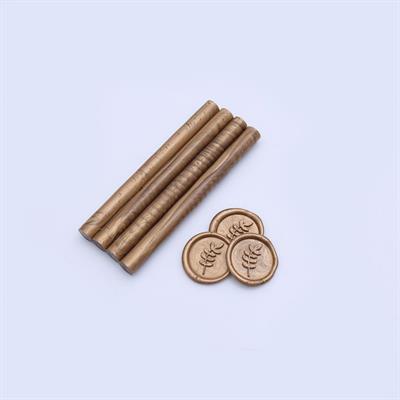 Mühür Mumu Çubuk 11mmx120mm 10lu Paket Model:556 AÇIK BRONZ ALTIN