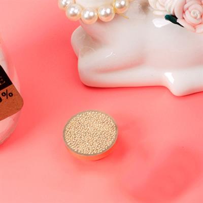 Mühür Mumu Damga 25 mm Yuvarlak Kumlu Boş Pirinç Kafa + Ahşap Sap