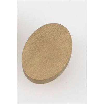 Mühür Mumu Damga Kumlu Oval Boş Pirinç Kafa + Ahşap Sap