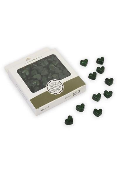 Mühür Mumu Eritme Kalp Boncuk Paket Model No: 629 ZÜMRÜT YEŞİL