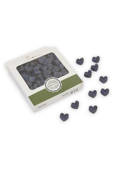 Mühür Mumu Eritme Kalp Boncuk Paket Model No: 613 SATEN LACİVERT