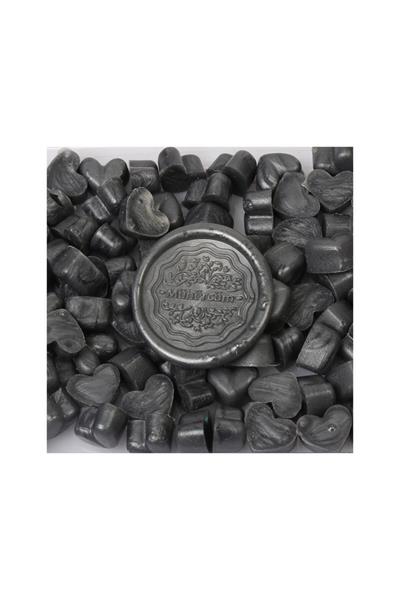 Mühür Mumu Eritme Kalp Boncuk Paket Model No: 105 ANTRASİT SİYAH