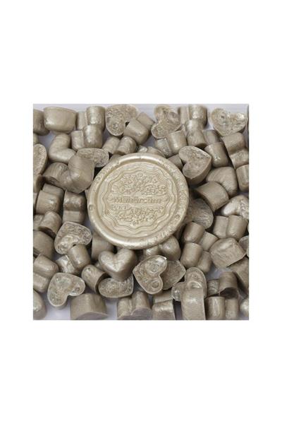 Mühür Mumu Eritme Kalp Boncuk Paket Mod No: 409 BEYAZ ALTIN SATEN