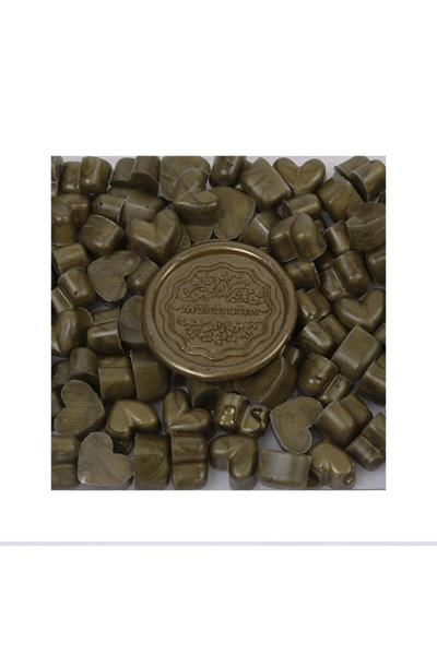 Mühür Mumu Eritme Kalp Boncuk Paket Model No: 543 BRONZ ALTIN