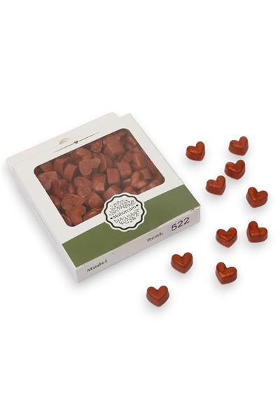 Mühür Mumu Eritme Kalp Boncuk Paket Model No: 522 BAKIR SATEN