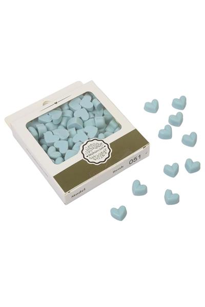 Mühür Mumu Eritme Kalp Boncuk Paket Model No: 51 MAVİ UNİCORN