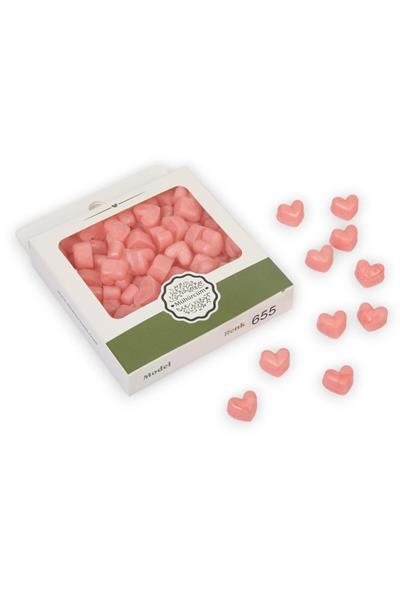 Mühür Mumu Eritme Kalp Boncuk Paket Model No: 655 SATEN PEMBE
