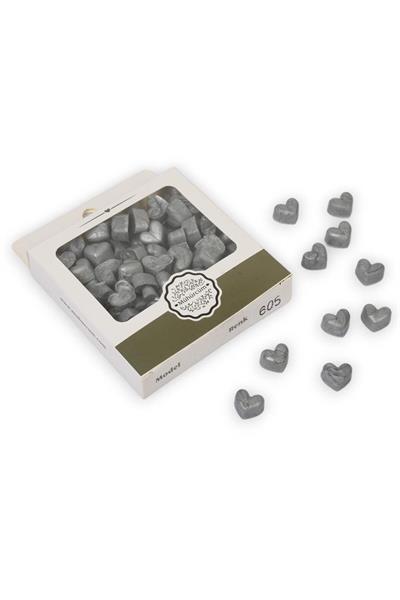Mühür Mumu Eritme Kalp Boncuk Paket Model No: 605 GÜMÜŞ