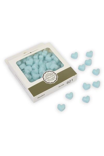 Mühür Mumu Eritme Kalp Boncuk Paket Model No: 621 BEBE MAVİ