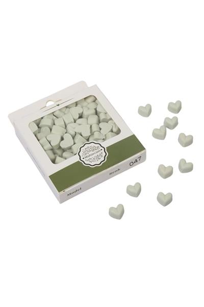 Mühür Mumu Eritme Kalp Boncuk Paket Model No: 47 YEŞİL KİL