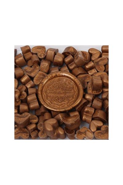 Mühür Mumu Eritme Kalp Boncuk Paket Mo No:550 SATEN ALTIN KARAMEL