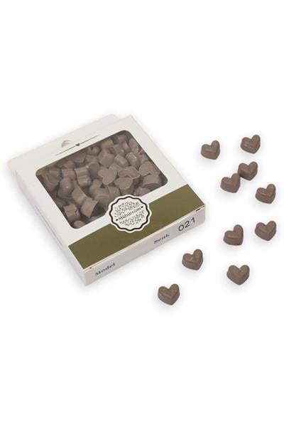 Mühür Mumu Eritme Kalp Boncuk Paket Model No: 21 ÇİKOLATA