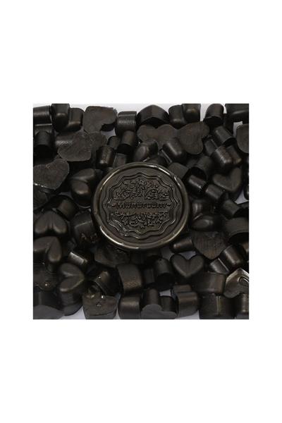 Mühür Mumu Eritme Kalp Boncuk Paket Model No: 19 KÖMÜR SİYAH