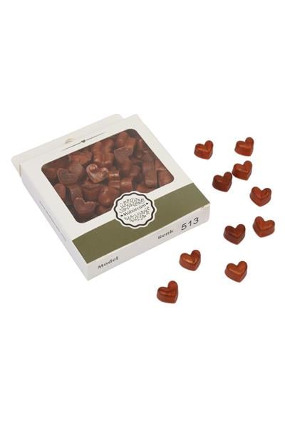 Mühür Mumu Eritme Kalp Boncuk Paket Model No: 513 KIZIL BRONZ