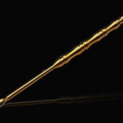 Mühür Mumu Karıştırma Çubuğu 2 Uçlu Pirinç Malzeme Taşıma Halkalı