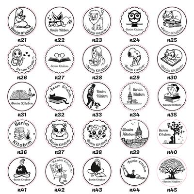 Mühür Özel Alaşım Kauçuk Kaşe Kırmızı Renk Dikdörtgen 60x30 mm