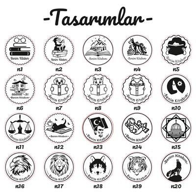 Mühür Özel Alaşım Kauçuk Kaşe Kırmızı Renk Üçgen 40x40 mm