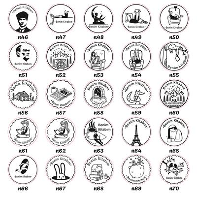 Mühür Özel Alaşım Kauçuk Kaşe Kırmızı Renk Üçgen 45x45 mm