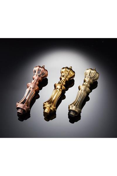 Mum Mühür Damga Kolu Premium Metal Kraliyet Tacı Antik Bronz