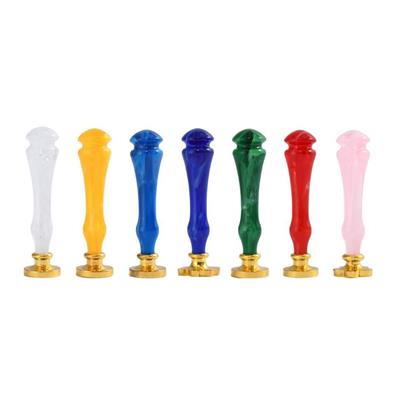 Mum Mühürü Sapı 7 Farklı Renkde Akrilik Kristal Reçine M8 Dişli