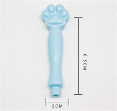 Mum Mühürü Sapı Mavi Renkli Sentetik Reçine M8 Dişli