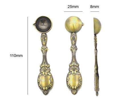 Mum Mühürü Uygulama Seti Döküm Metal Gold Renk