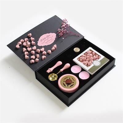 Mum Mührü Uygulama Seti Eflatun Kendin Yap Mühür Seti 6 Parça BBS101