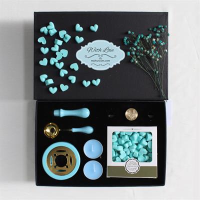 Mum Mühürü Uygulama Seti Eflatun Kendin Yap Mühür Seti 6 Parça BBS101