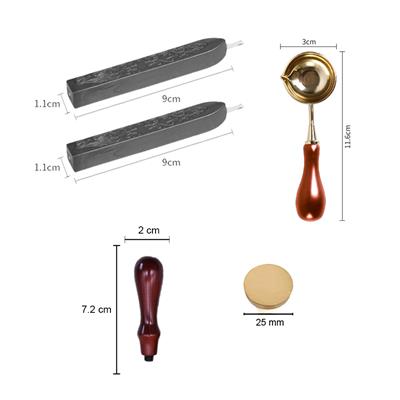 Mum Mührü Uygulama Seti Kendin Yap Mühür Seti 4 Parça RKK103