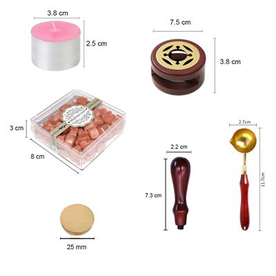 Mum Mühürü Uygulama Seti Kendin Yap Mühür Seti 8 Parça RIS101