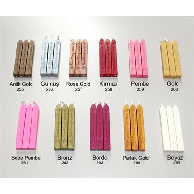 Mum Mührü Uygulama Seti Kendin Yap Mühür Seti  M3CSET11