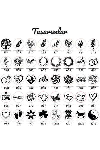 Mum Mührü Uygulama Seti Kendin Yap Mühür Seti  M3CSET11