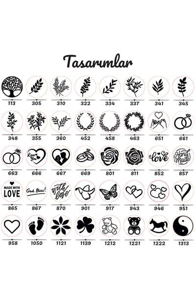 Mum Mührü  Uygulama Seti Kendin Yap Mühür Seti  M2CSET10