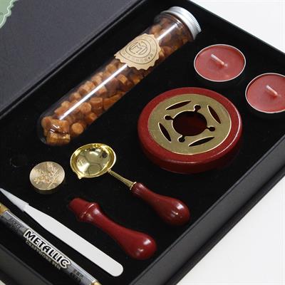 Mum Mühürü Uygulama Seti Kendin Yap Mühür Seti 8 Parça RIS103