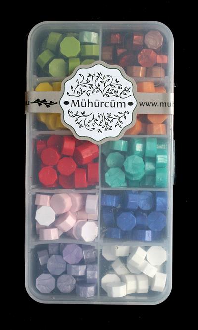 Mum Mühürü Uygulama Seti Kendin Yap Mühür Seti 6 Parça RIS104