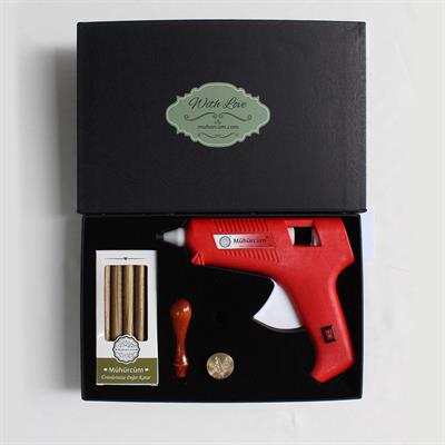 Mum Mührü Uygulama Seti Kendin Yap Silikon Tabancalı Mühür Seti 4 Parça TKY100