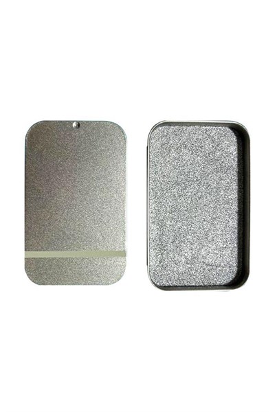Silver Mürekkepli Baskı Pedi Istampa Ofis Boyu 75mm x 46mm Su Bazlı