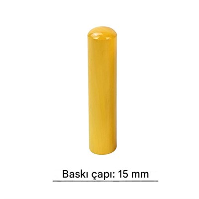 Şimşir Ağacı Mini Sütun Mühür 6 Farklı Boy Seçeneği Cilalı Yüzey