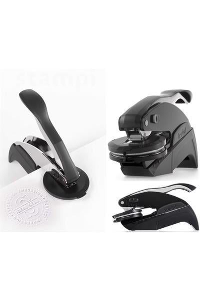 TRODAT Soğuk Mühür Kabartma Damga Portatif El Tipi Baskı Makinesi 