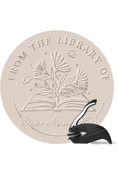 TRODAT Soğuk Mühür Kabartma Damga Portatif El Tipi Baskı Makinesi 