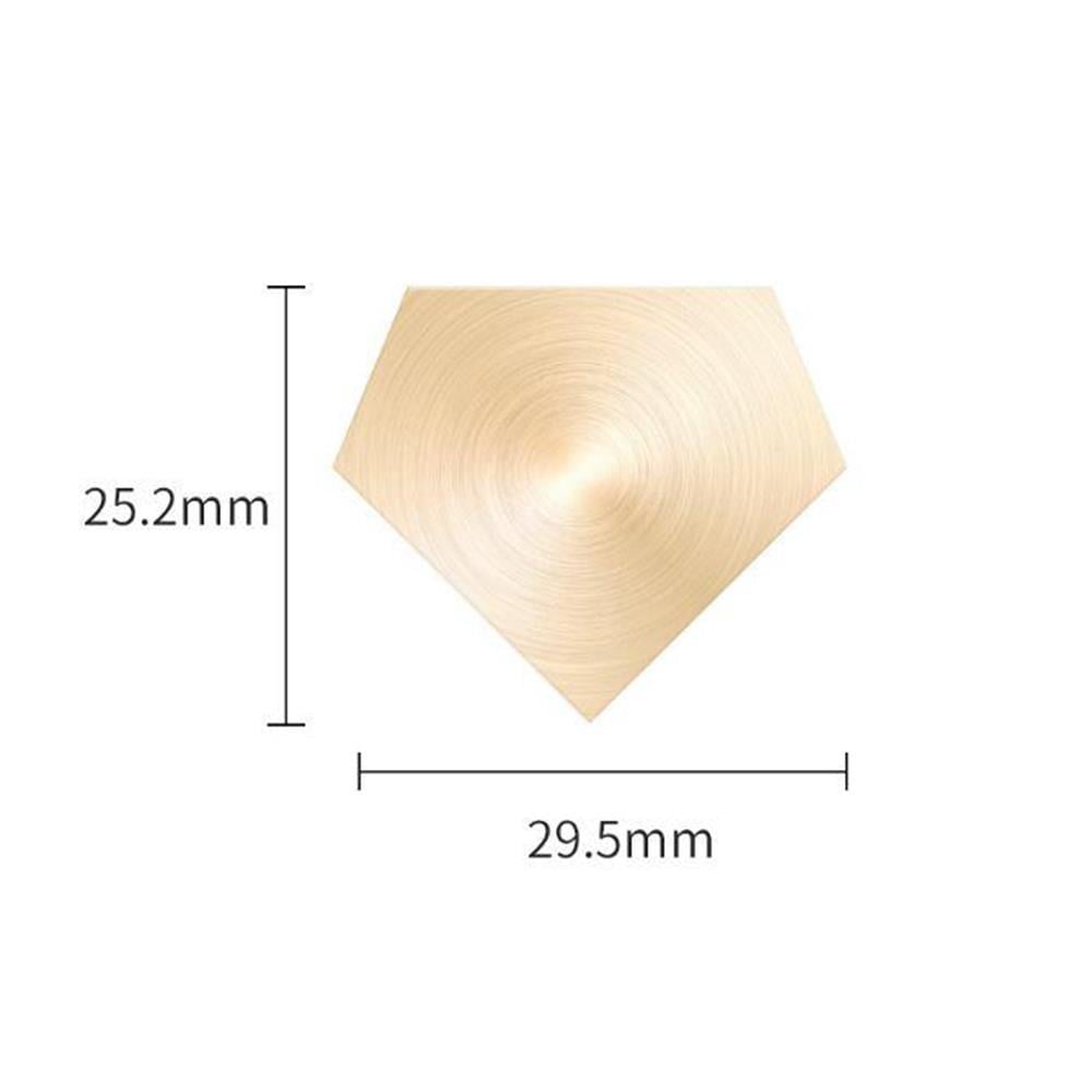 Boş Mum Mühür Pirinç Başlığı Elmas 25.5 x 29.5mm
